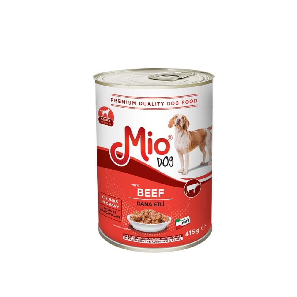 MİO DANA ETLİ 415 GR KÖPEK KONSERVE