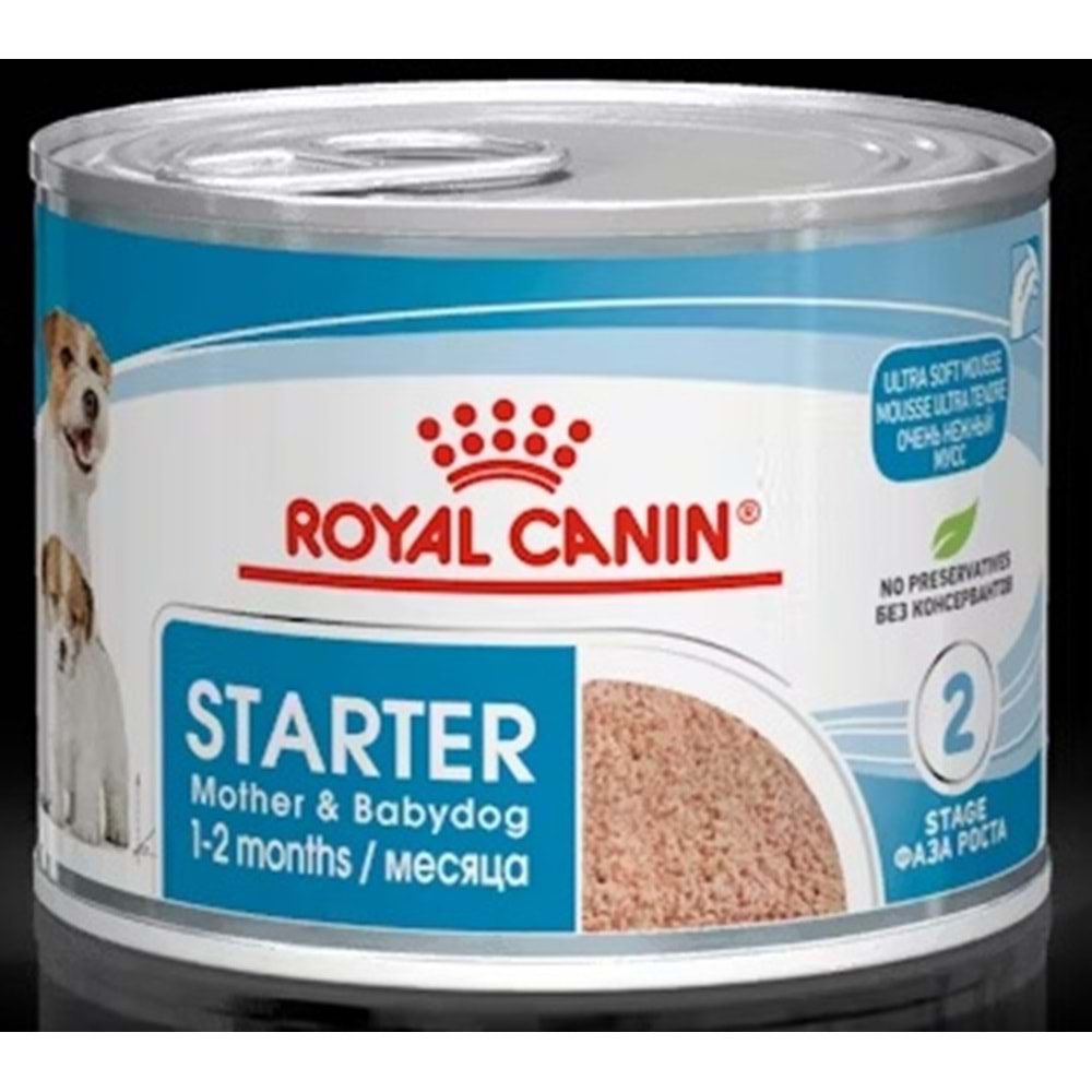 ROYAL CANIN STARTER MOTHER BABYDOG 1- 2 AY KONSERVE