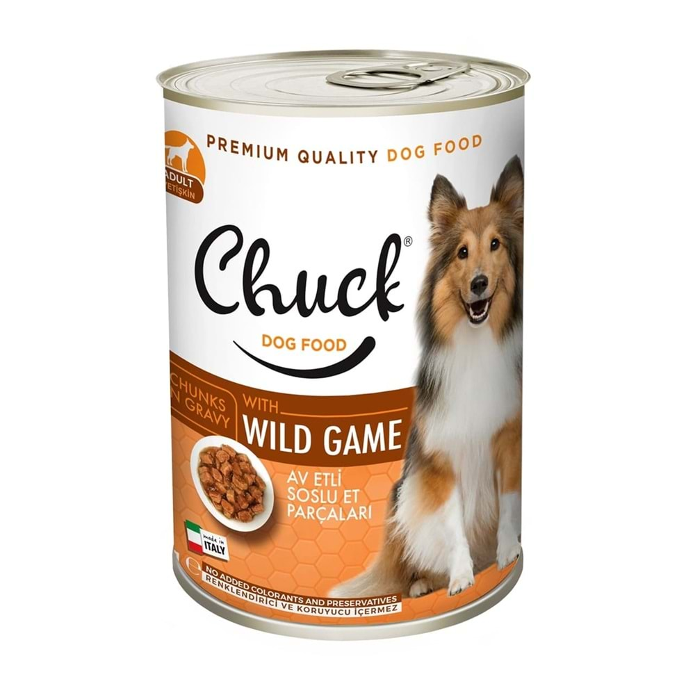 CHUCK AV ETLİ 415 GR KÖPEK KONSERVE