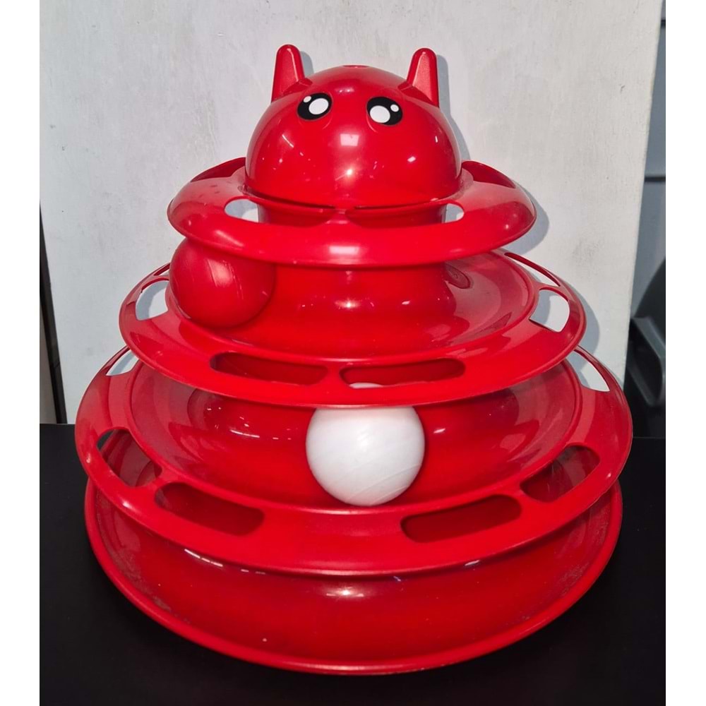3 KATLI ÇEMBER KEDİ OYUNCAĞI