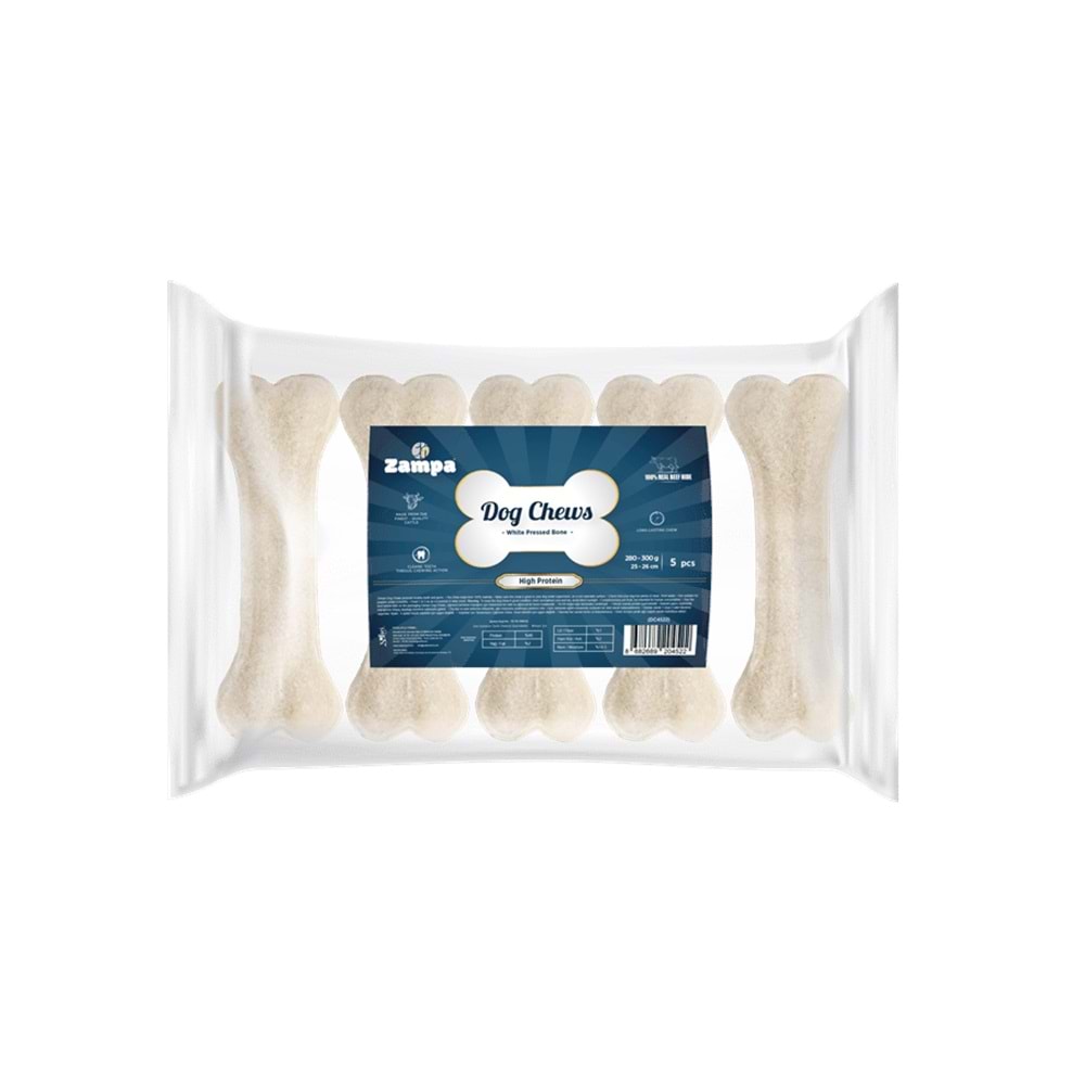 ZAMPA WHİTE PRESSED BONE 25-26 CM (DC4522)