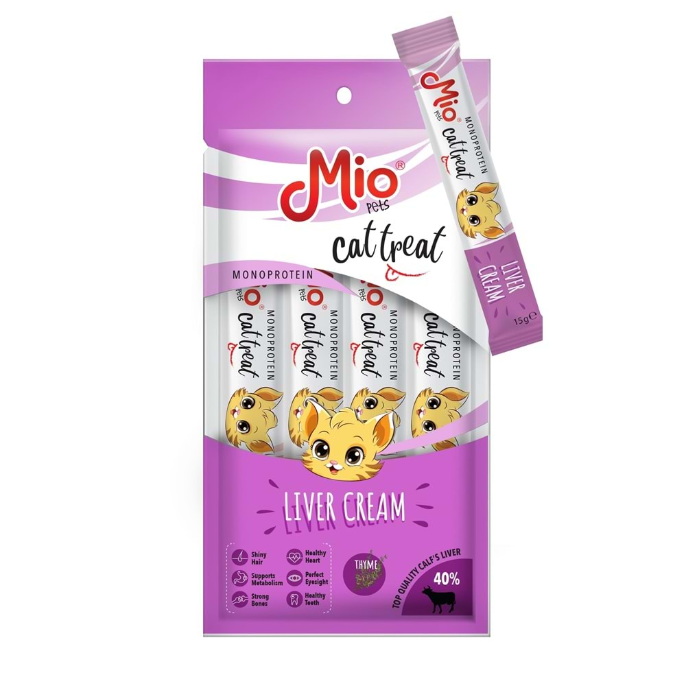 MİO CAT TREAT LIVER CREAM 4 LÜ (ODL12)