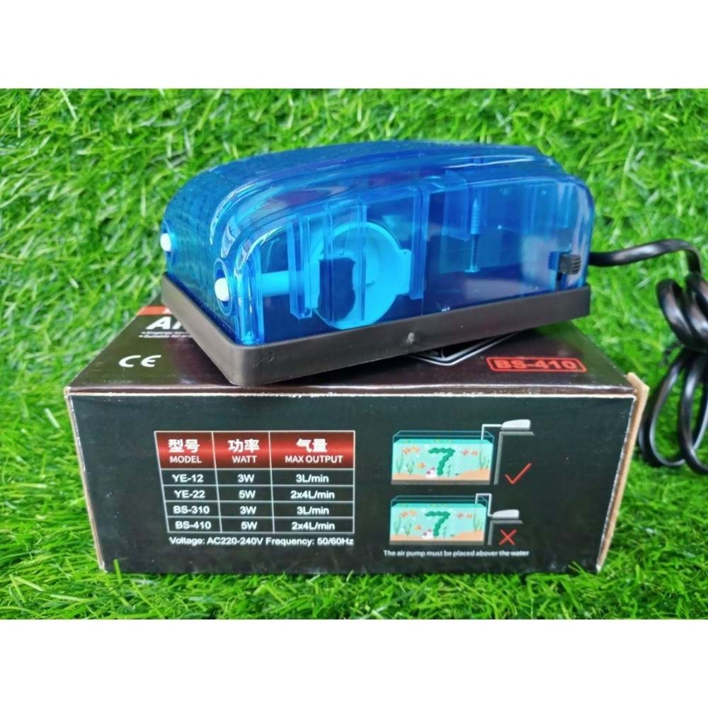 BS-410 JINGYE ÇİFT ÇIKIŞLI HAVA MOTORU