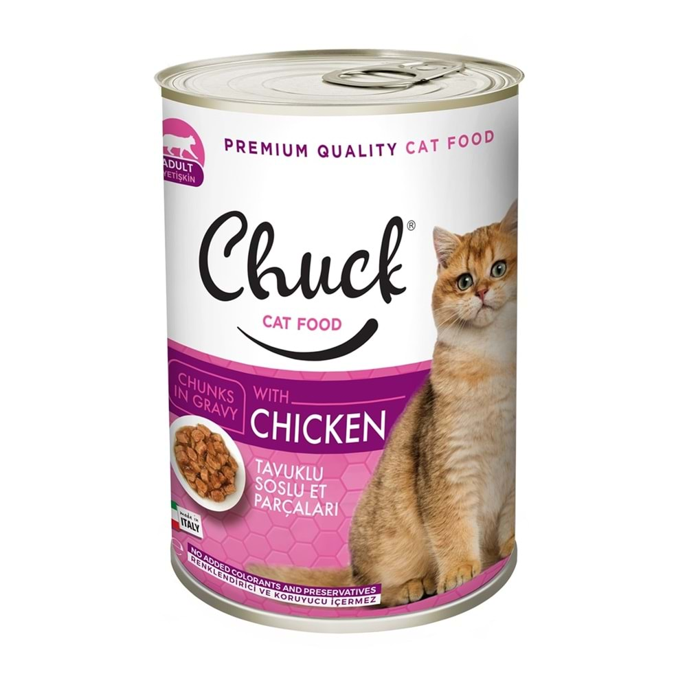 CHUCK TAVUKLU KEDİ KONSERVE