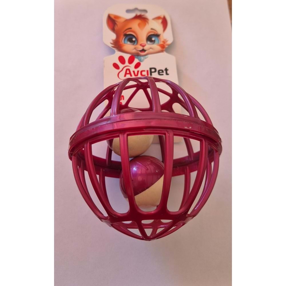 ÇİFT TOPLU KEDİ OYUNCAĞI