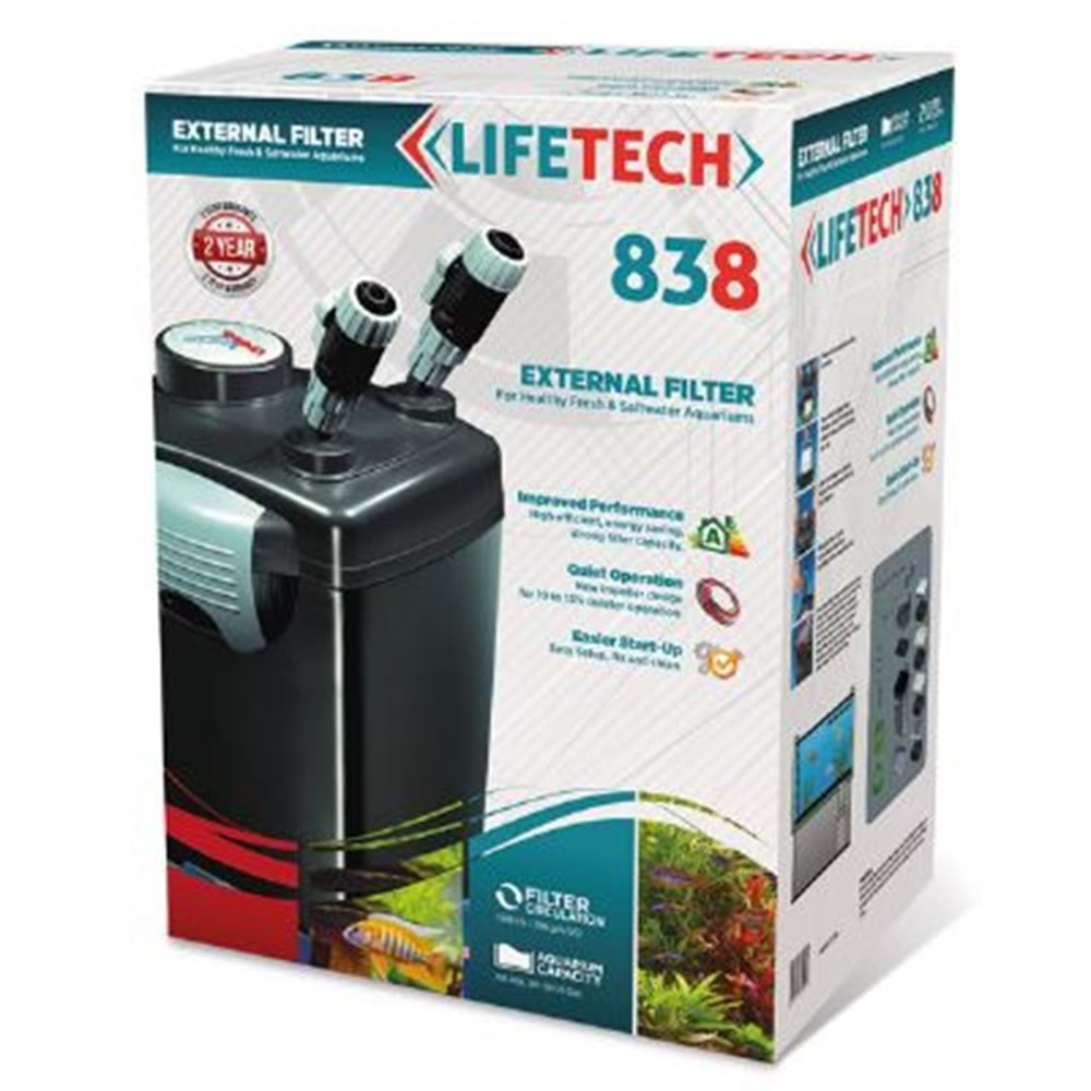 LİFE TECH 838 DIŞ FİLTRE 1200 L