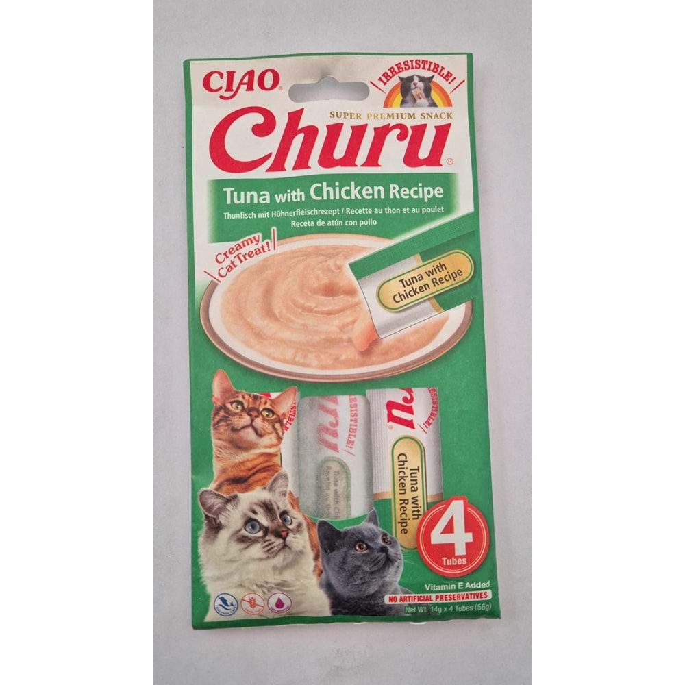 CIAO CHURU TUNA WİTH CHICKEN RECİPE (EU102)