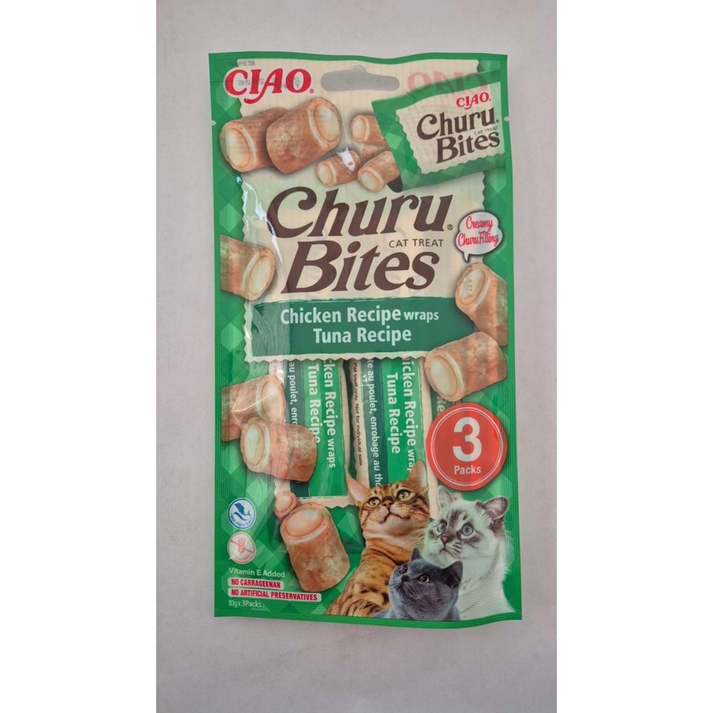 CIAO CHURU CHICKEN RECİPE WRAPS TUNA RECİPE (EU721)