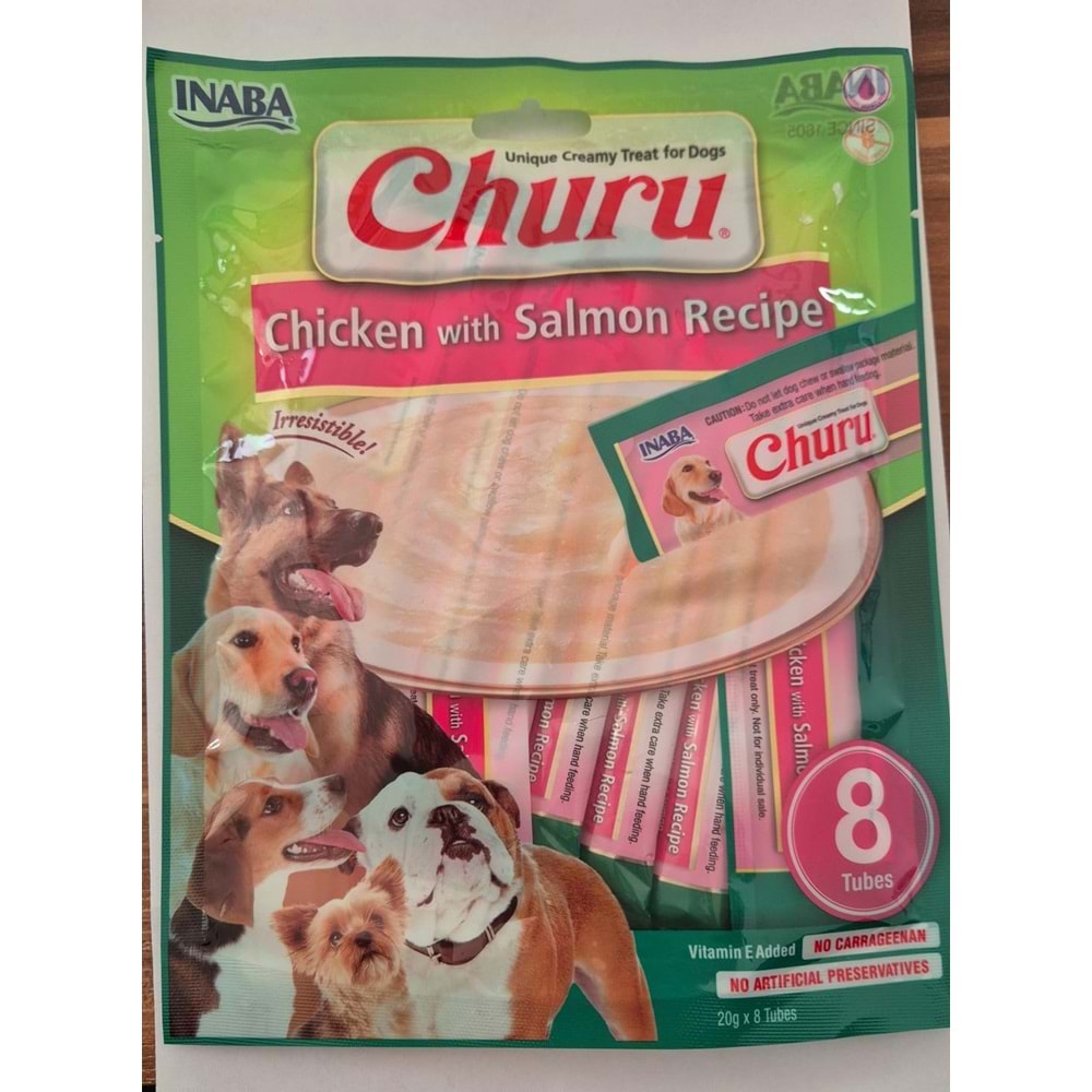 INABA CHURU CHICKEN WİTH SALMON RECİPE (EUD603)