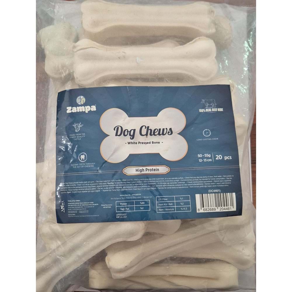 ZAMPA WHİTE PRESSED BONE 12-13 (DC4461)