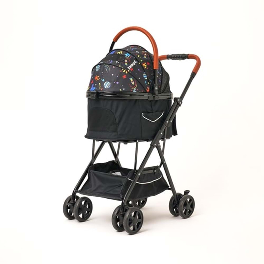 ZAMPA BOTTAS ARABA SİYAH 41.5X25.5X68.8 CM (LD03T-B)