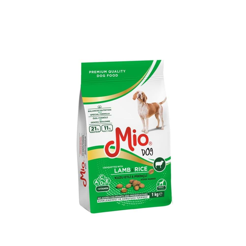 MİO KUZU ETLİ KÖPEK MAMASI 1 KG