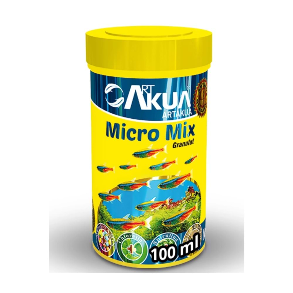 AKUA MİCRO MİX 40 GR BALIK YEMİ