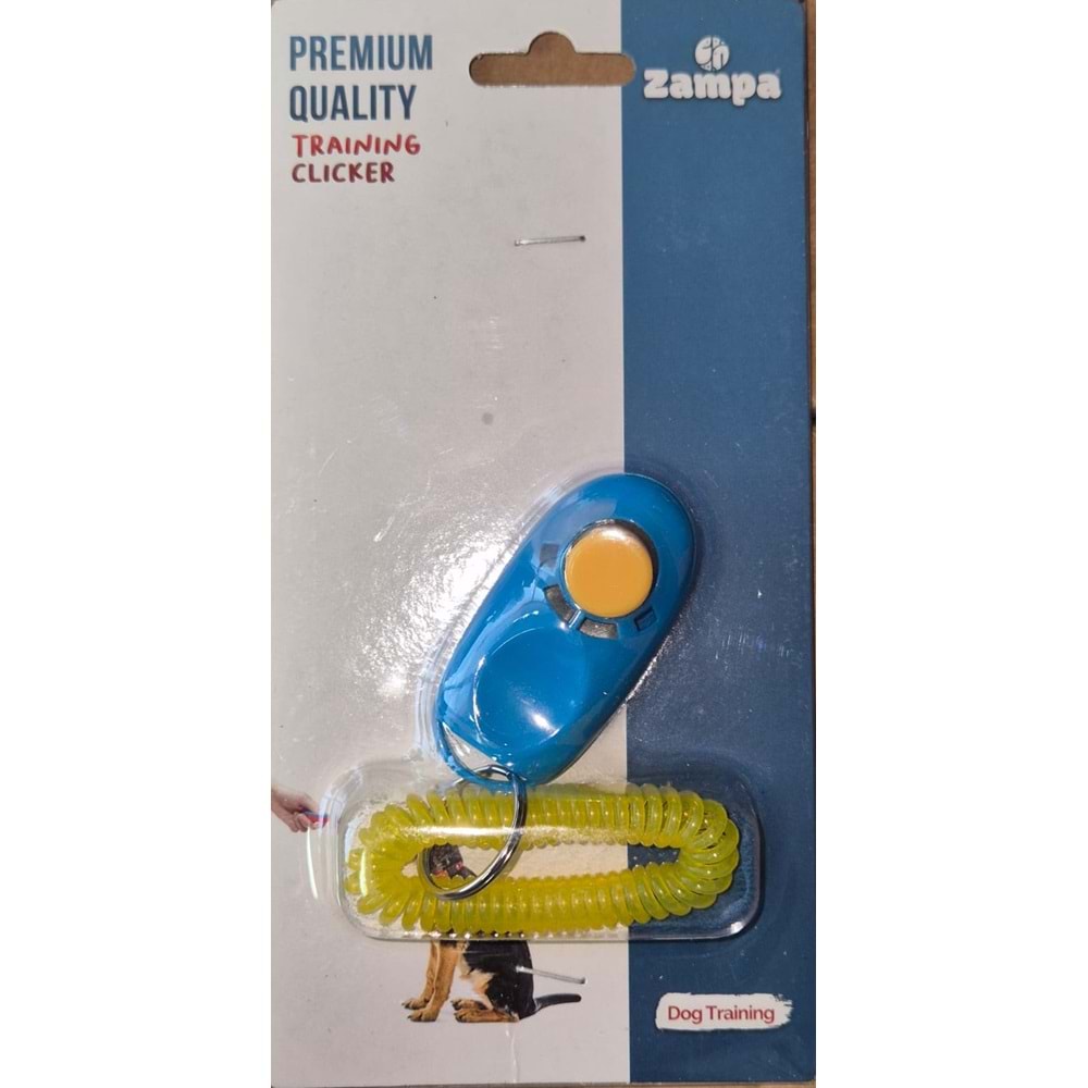ASKILI KÖPEK EĞİTİM CLİCKERİ MAVİ (ZT3709)