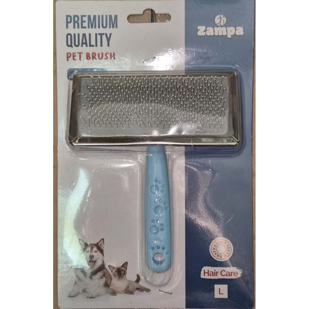 SİLİKON TOP BAŞLIKLI FIRÇA LARGE MAVİ (ZT0845)