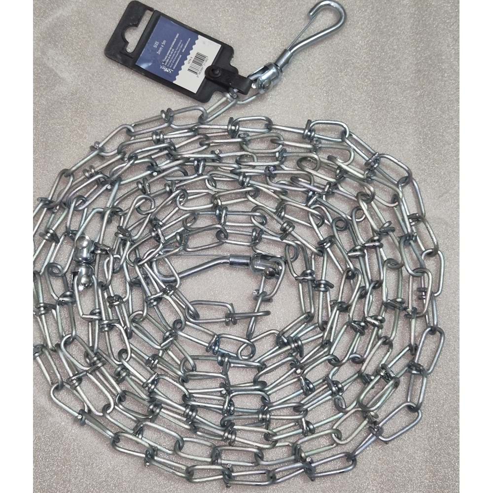 MİLOS BAĞLAMA ZİNCİRİ 3MM* 5 M (LCTO-5)