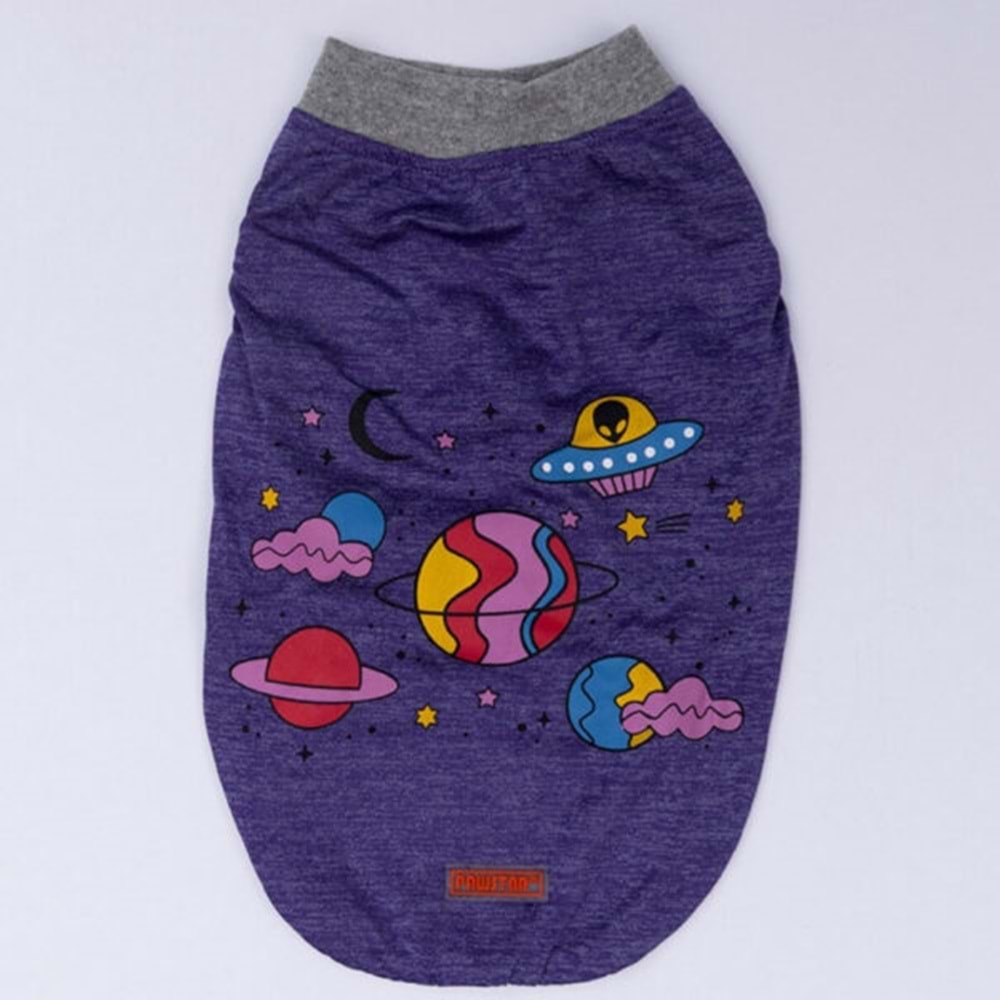 SPACE TİME TİŞÖRT MOR (24826)