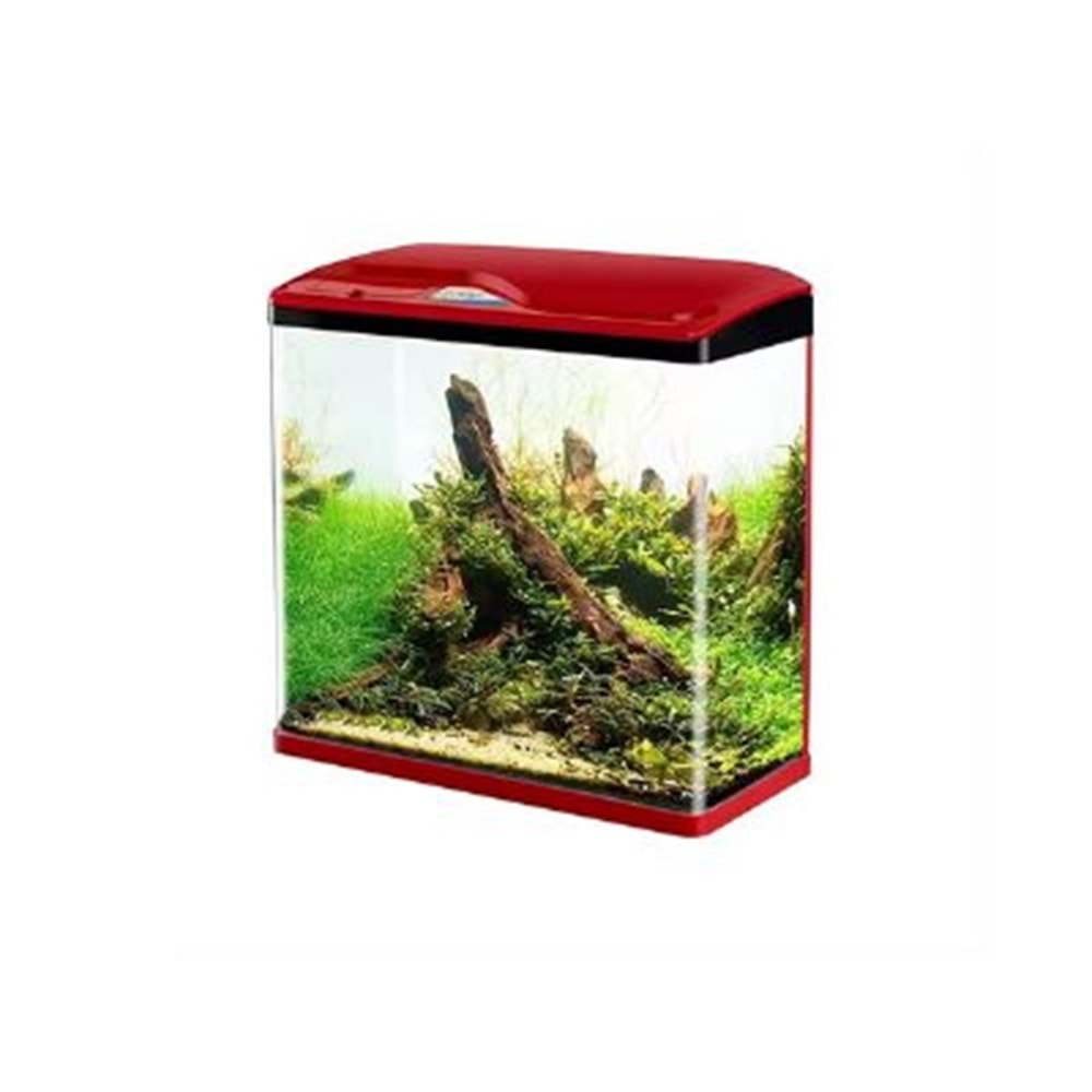 SOBO KOMPLE AKVARYUM 30*19*33,5 CM KIRMIZI (745-SO-300F-K)