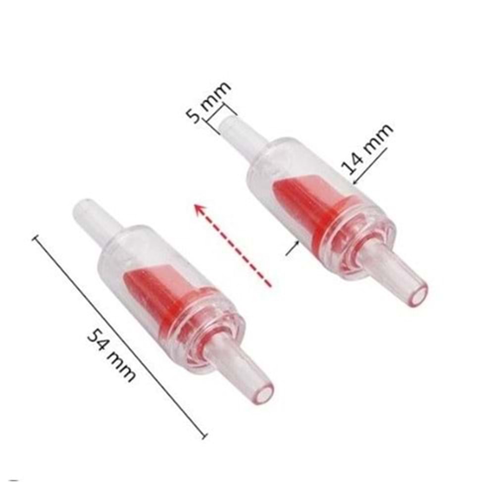 LEECOM CHECK VALVE İKİLİ (676-CV02)