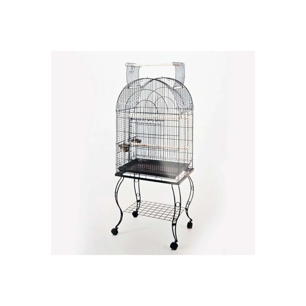EUROGOLD SEHPALI PAPAĞAN KAFESİ DÖVME DEMİR 63*44*137 (830-908ADS)