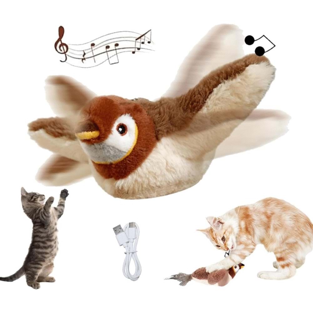 SESLİ UÇAN KUŞ OYUNCAK (MAD-167)