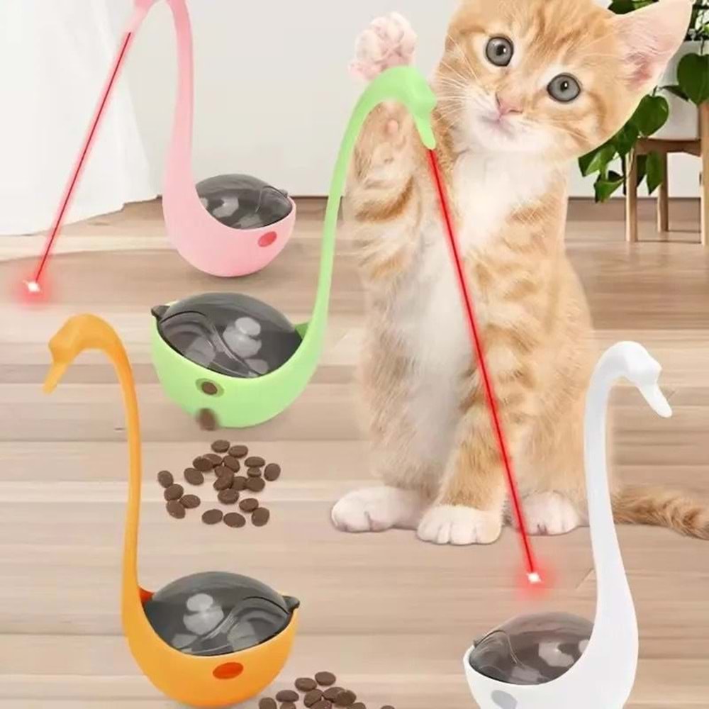 KUĞU MODELLİ LAZER BAŞLIKLI İNTERAKTİF MAMA ATICI (MAD-301)