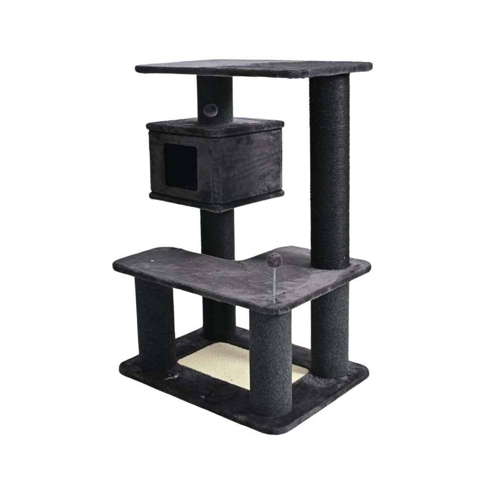 ZAMPA TİNA KEDİ TIRMALAMA AĞACI 81*61*116 CM (ZHY315)