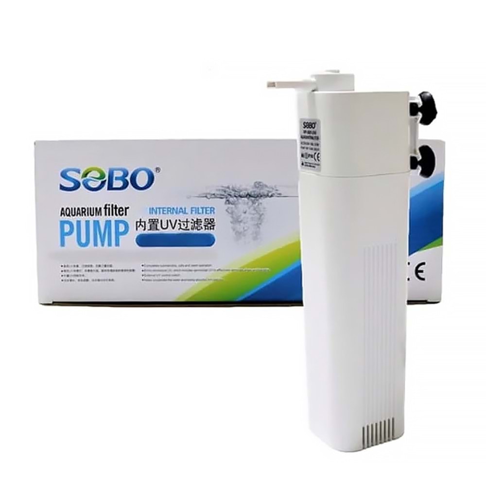 SOBO İÇ FİLTRE YENİ NESİL BEYAZ 12W 500 LT (190F)