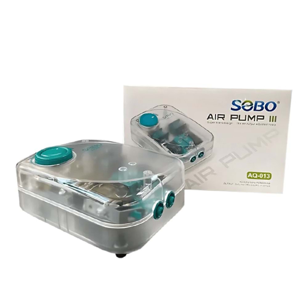 SOBO HAVA MOTORU ŞEFFAF KASA 6W 2*4 LT (013)