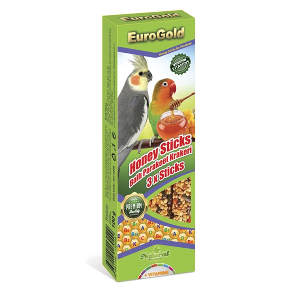 EUROGOLD PARAKET KRAKERİ 3 LÜ 100 GR