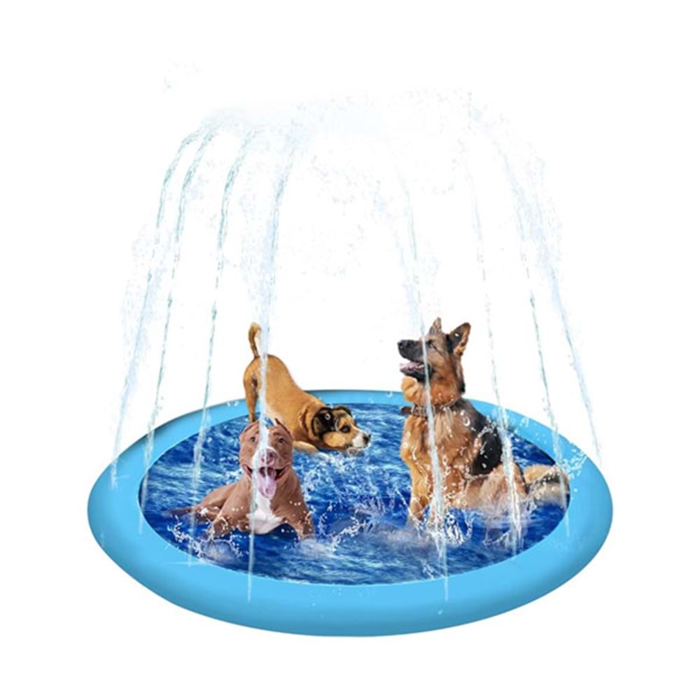 PAWİSE KÖPEK YATAĞI ŞİŞME SU FIŞKIRTMALI 150 CM (12233)
