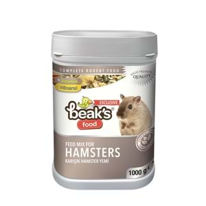 BEAKS KARIŞIK HAMSTER YEMİ 1000 GR