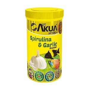 AKUA SPİRULİNA GARLİC 40 GR 100 ML