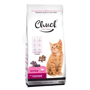 CHUCK KİTTEN KEDİ MAMASI 15 KG.