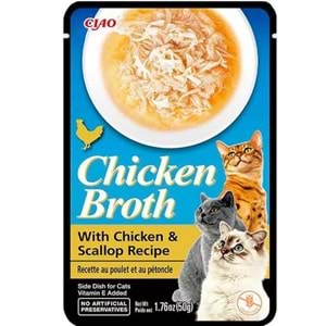 INABA CHICKEN BROTH WİTH CHİCKEN & SCALLOP RECİPE (USA823)