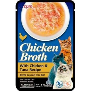 INABA CHICKEN BROTH WİTH CHICKEN & TUNA RECİPE (USA822)