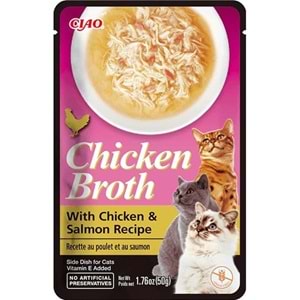 INABA CHICKEN BROTH WİTH CHICKEN & SALMON (USA824)