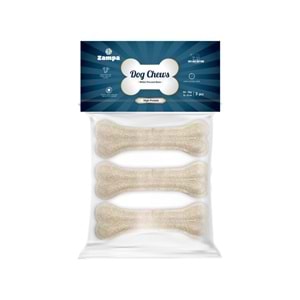 ZAMPA WHITE PRESSED BONE 12-13 CM (DC4454)