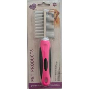 PET PRODUCTS ÇİFT TARAFLI KITIK TARAĞI (AD-121)