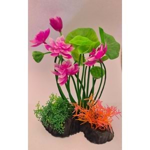 MOR AKVARYUM BİTKİSİ 16 CM (Z-T811)