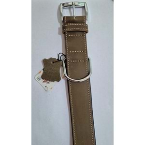 DOWNTOWN YAĞLI DERİ BOYUN TASMASI HAKİ 72 CM (ZB440-GR)