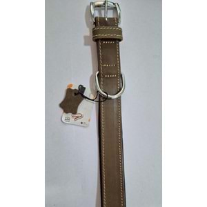 DOWNTOWN DERİ BOYUN TASMASI HAKİ 63 CM (ZB435-GR)