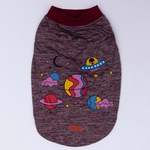 SPACE TİME TİŞÖRT BORDO (24825)