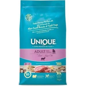 UNIQUE ADULT MINI & SMALL LAMB 3 KG
