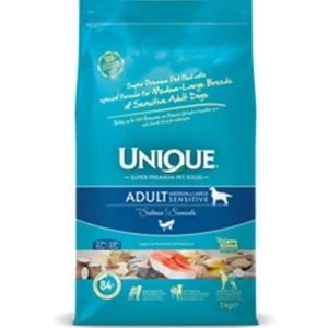 UNIQUE ADULT MINI & SMALL SALMON & ANCHOVY 3 KG