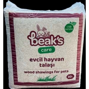 BEAKS TALAŞ KEMİRGEN VE KUŞLAR İÇİN 80LT