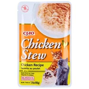 CİAO CHİCKEN STEW TAVUK GÜVEÇLİ PATE 40 GR (USA811)