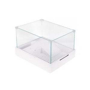 SOBO CAM KAPLUMBAĞA BAHÇESİ FİLTRE-LAMBALI 40*29*25 CM (TA-400)