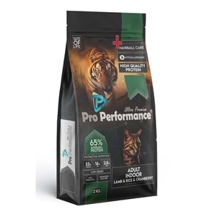 PRO PERFORMANCE ADULT CAT LAMB & RİCE 2 KG (PPC5008)