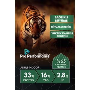 PRO PERFORMANCE ADULT CAT LAMB & RİCE 2 KG (PPC5008)